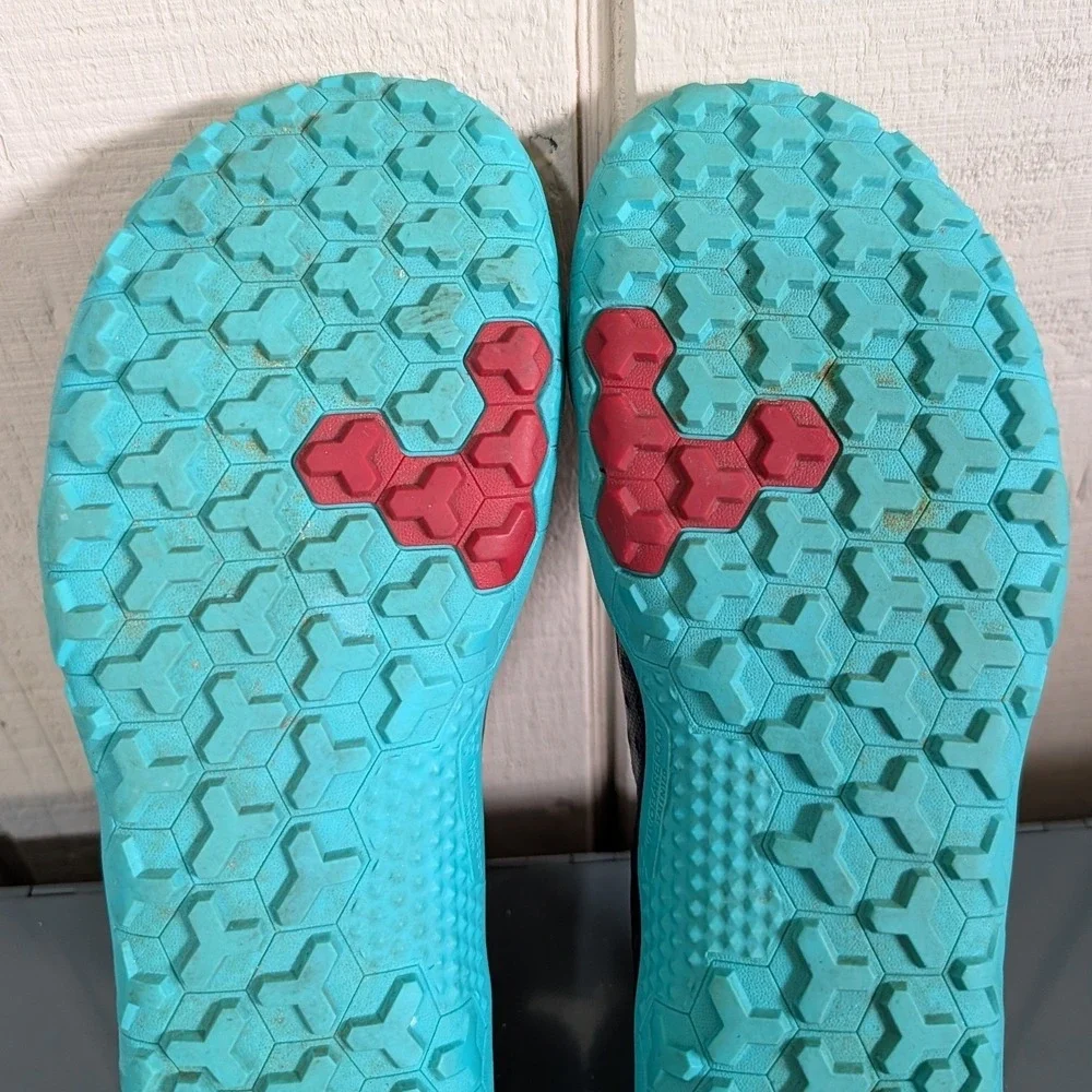 Vivobarefoot Primus Swimrun FG Blue Teal Minimalist Running Shoes Womens 38